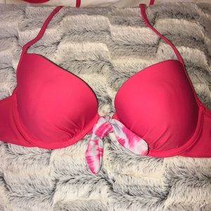 American eagle swim top push up